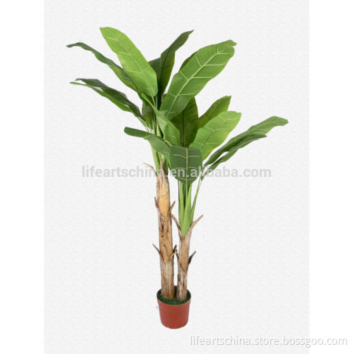 wholesale artificial banana trees -- evergreen plant for home decoration